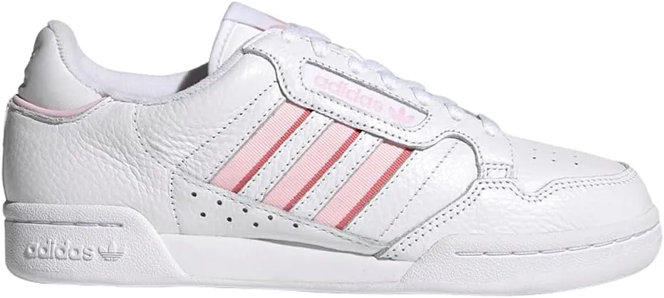 adidas Womens Continental 80 Stripes Lace Up Sneakers Shoes Casual - White - Size 10 M