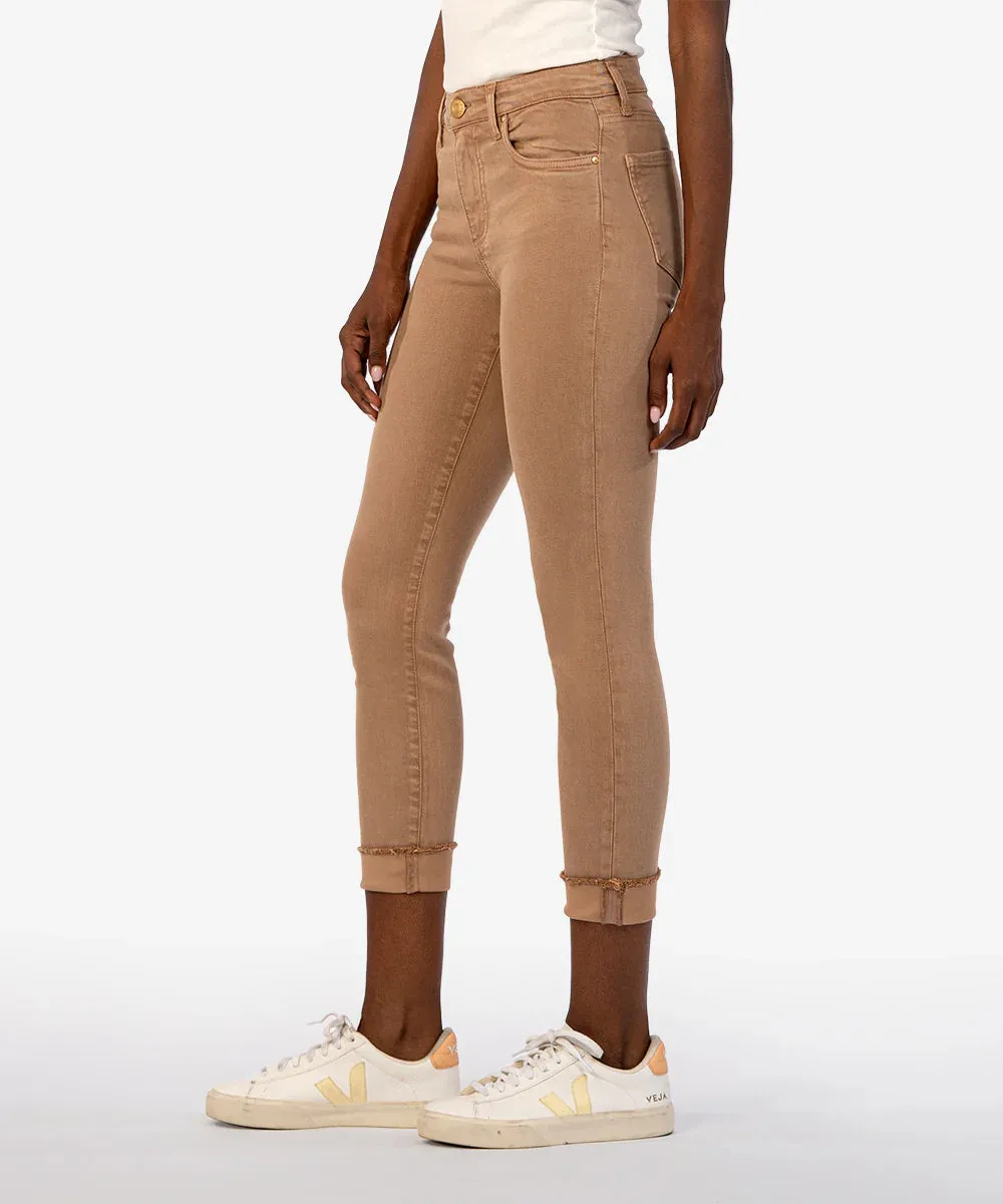 Amy Crop Straight Leg - Cappuccino