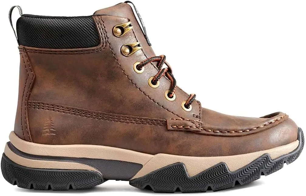 BASS OUTDOOR Women's Leather Lace Up Cushioned Insole Water Resistant Boot Hiking