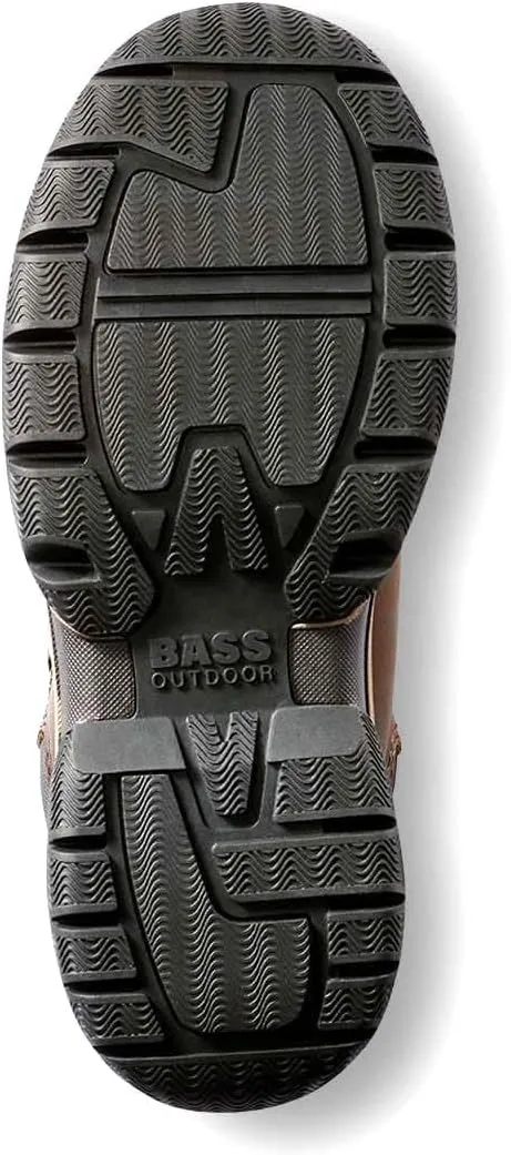 BASS OUTDOOR Women's Leather Lace Up Cushioned Insole Water Resistant Boot Hiking