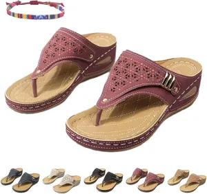 Breathable Mesh Sports Sandals with Non-Slip Sole, 2024 New Comfortable and Durable Summer Sandals for Women