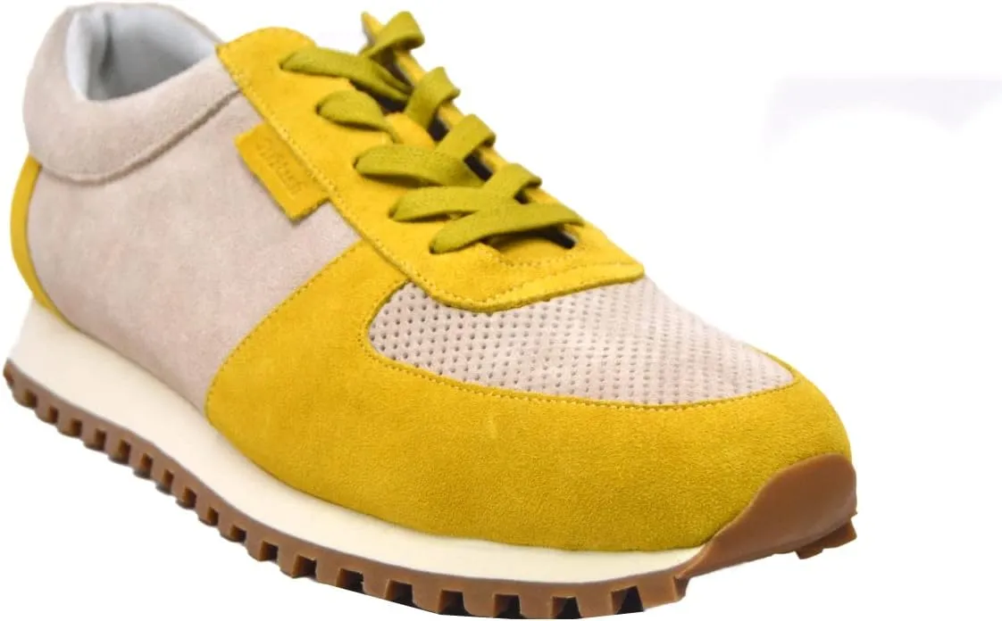 British Walker Surrey Designer Mens Sneakers, Vintage Lace Up, Handcrafted with Leather & Suede, Dual fit Technology for Extra Width
