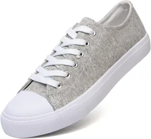 Canvas Shoes for Women Casual Low Top Sneakers Fashion Womens Tennis Shoes for Everyday Wear