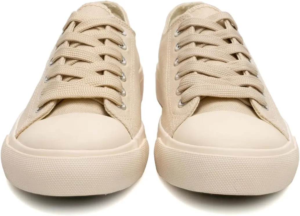 Canvas Shoes for Women Casual Low Top Sneakers Fashion Womens Tennis Shoes for Everyday Wear