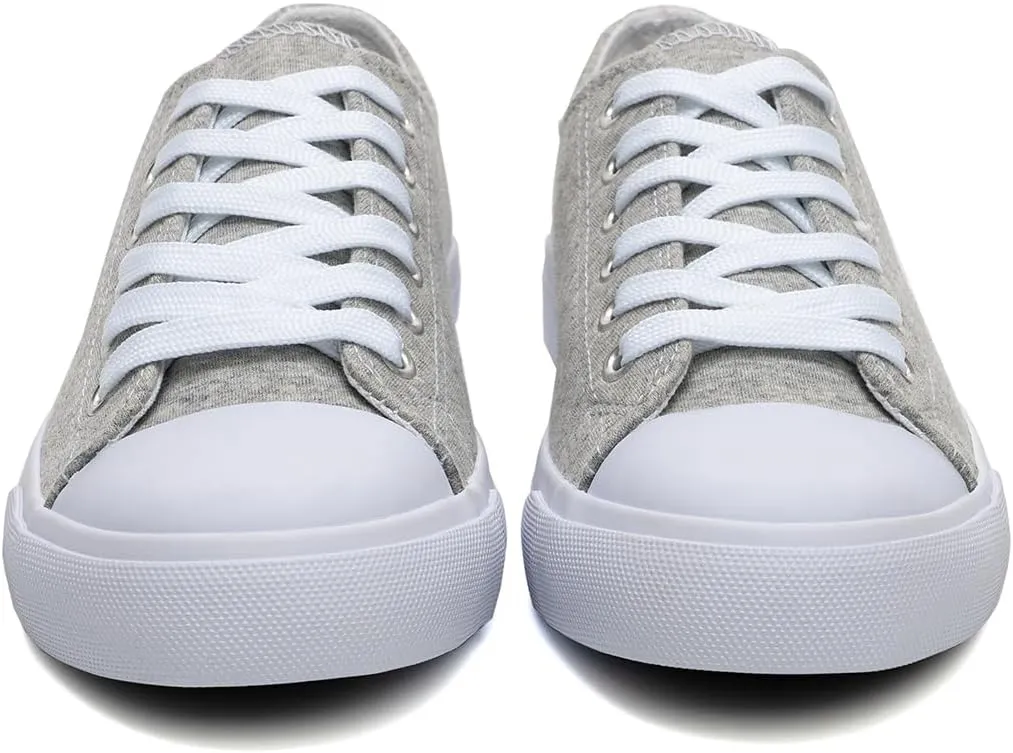 Canvas Shoes for Women Casual Low Top Sneakers Fashion Womens Tennis Shoes for Everyday Wear