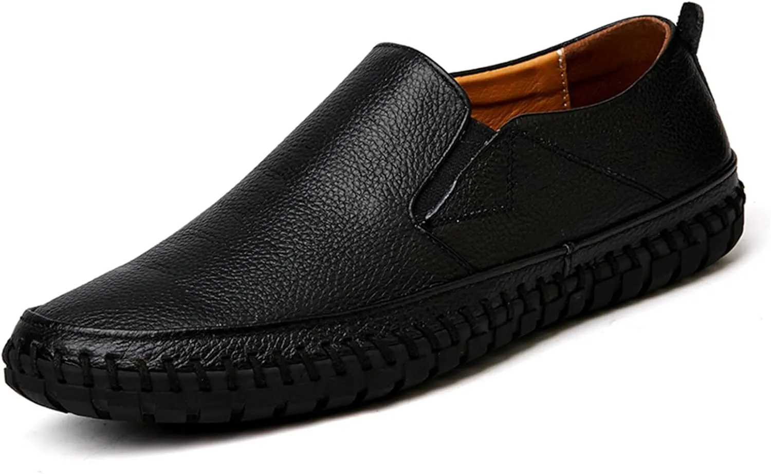 CHUUMEE Men's Penny Loafers Moccasin Driving Shoes Slip on Flats Boat Shoes Handmade Men's Casual Shoes