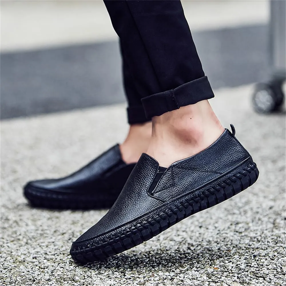 CHUUMEE Men's Penny Loafers Moccasin Driving Shoes Slip on Flats Boat Shoes Handmade Men's Casual Shoes