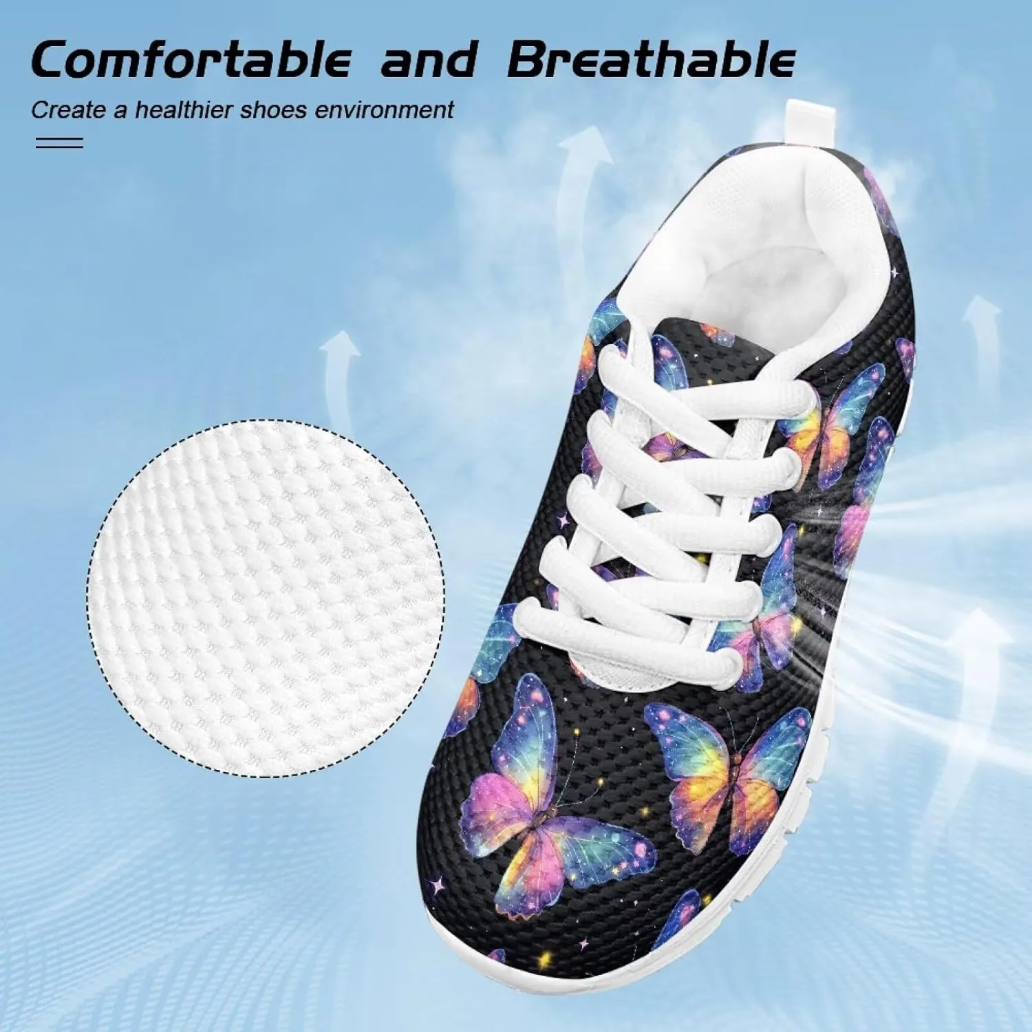 Cumagical Kids Running Shoes Lightweight Breathable Sports Casual Wear for Active Children