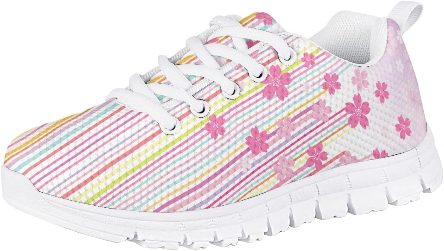 Cumagical Kids Summer Shoes with Laces for Boys Girls Running Sneakers