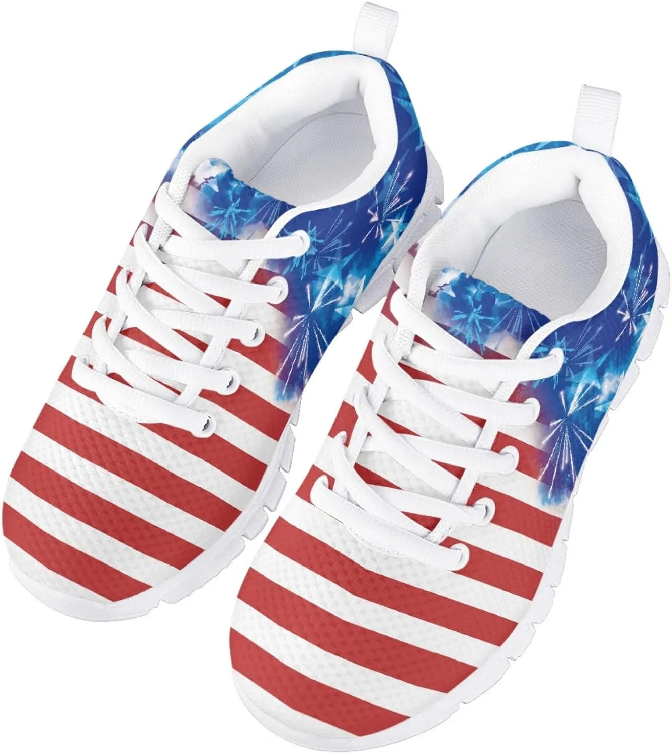 Cumagical Kids Summer Shoes with Laces for Boys Girls Running Sneakers