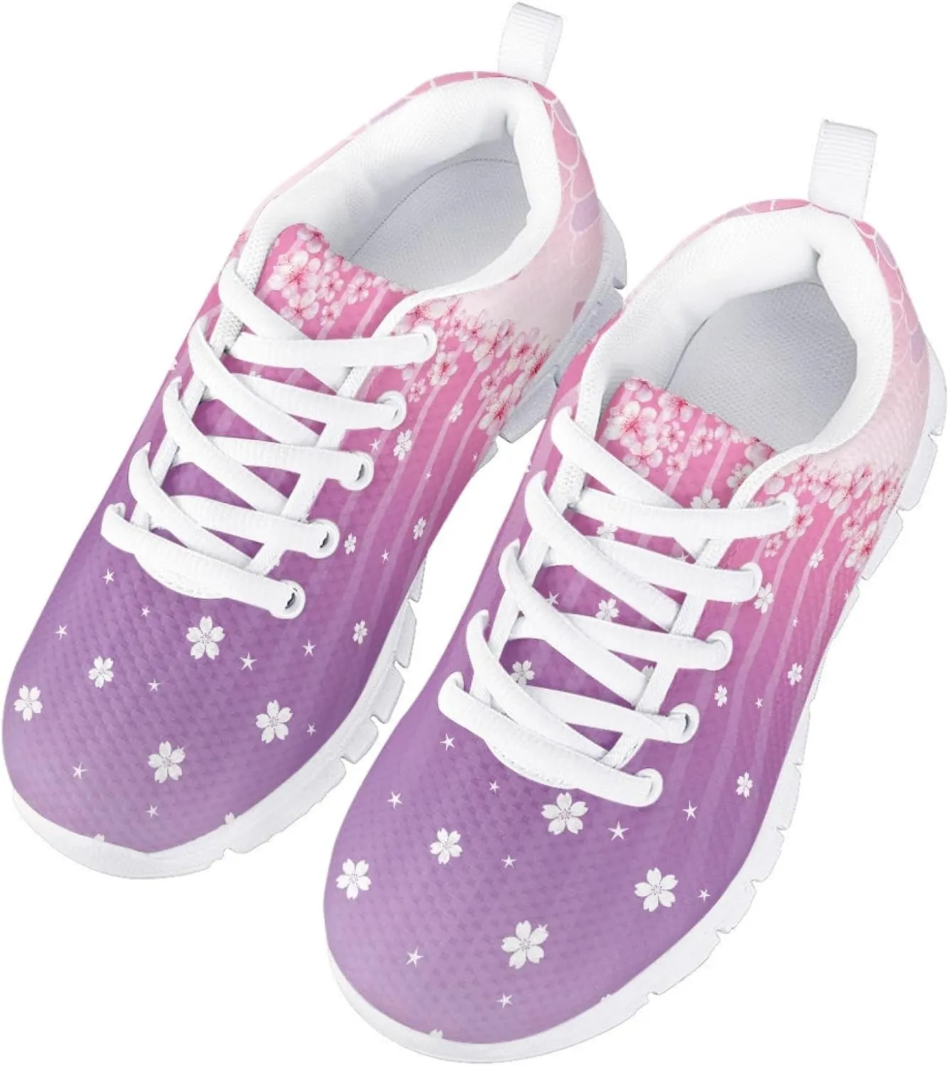 Cumagical Kids Summer Shoes with Laces for Boys Girls Running Sneakers