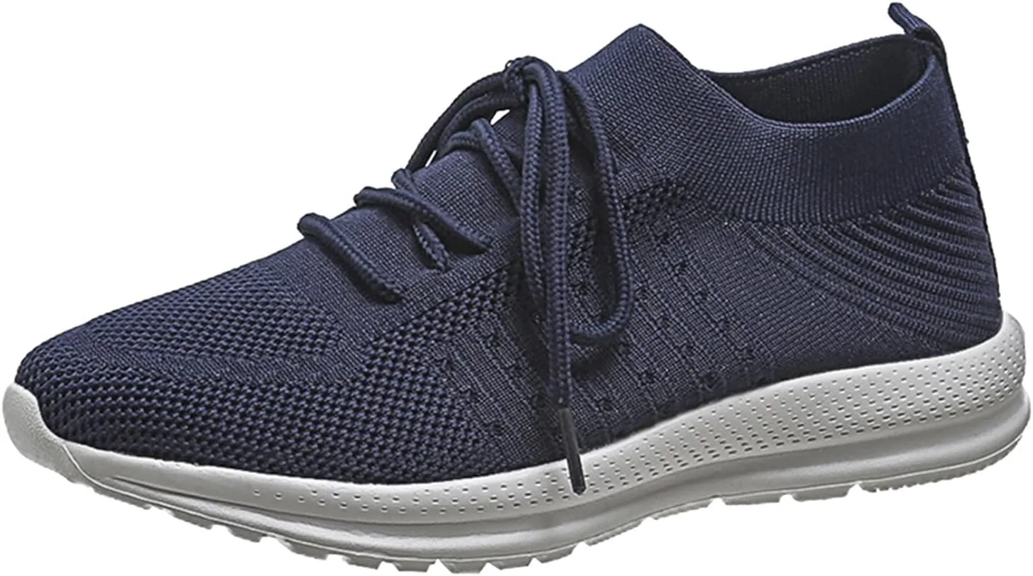 Dheva-C Orthopedic Sneakers for Women, Comfortable Orthopedic Shoes for Your Feet Womens Fashion Lace Up Non-Slip Sneakers Anti-Slip Patchwork Casual Lace Up Non-Slip Walking Shoes
