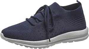 Dheva-C Orthopedic Sneakers for Women, Comfortable Orthopedic Shoes for Your Feet Womens Fashion Lace Up Non-Slip Sneakers Anti-Slip Patchwork Casual Lace Up Non-Slip Walking Shoes