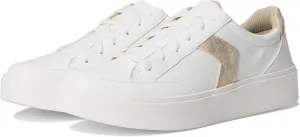 Dr. Scholl's Women's Madison Lace Sneaker, White Gold, 9.5
