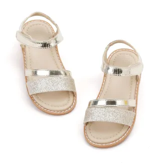 Felix & Flora Toddler Girl Sandals - Little Girl Easter Summer Dress Shoes Lightweight Open Toe Beach Holiday.