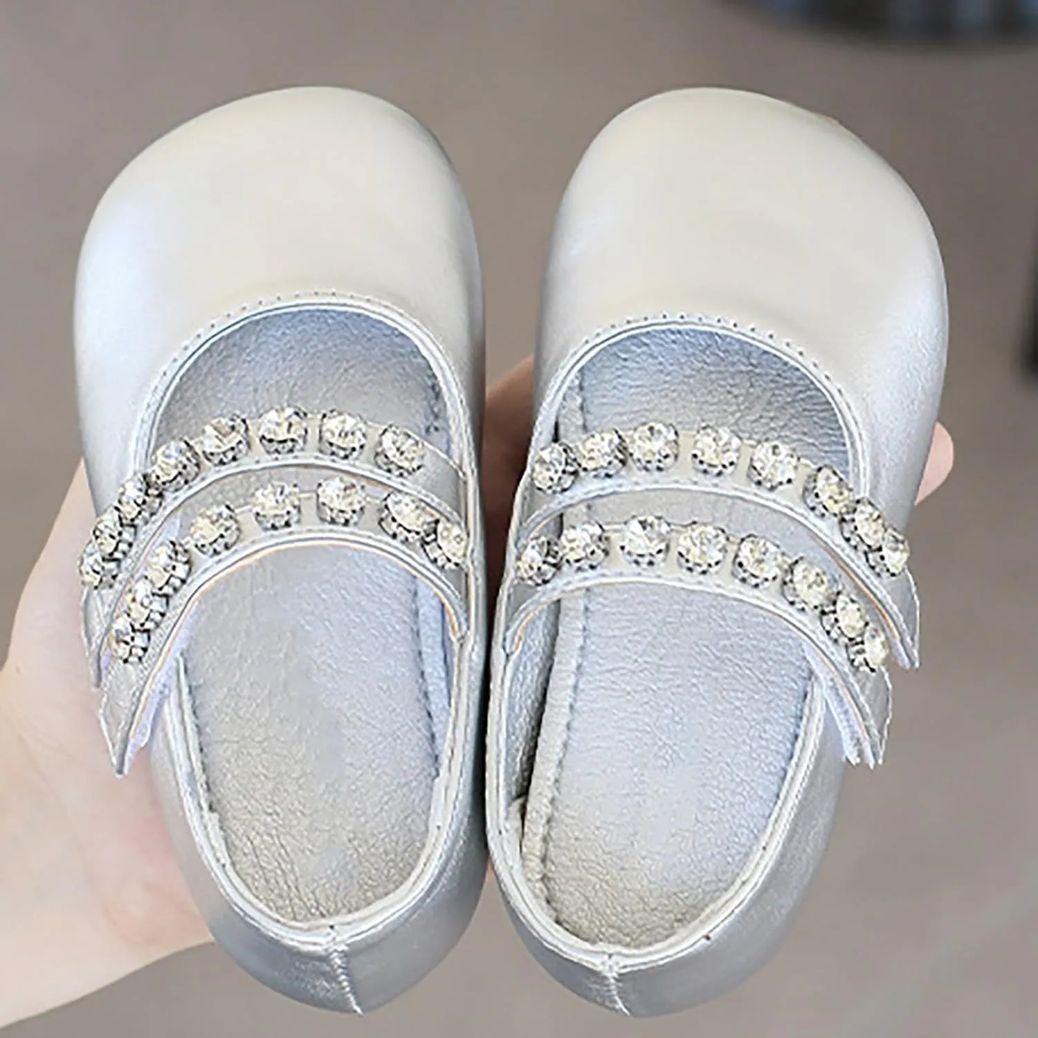 Girls Dress Shoes Toddler Flower Girl L𝐨w Heels Mary Jane Flat for School Unifor𝐦 Wedding Ankle Strap Sandal