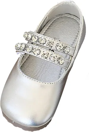 Girls Dress Shoes Toddler Flower Girl L𝐨w Heels Mary Jane Flat for School Unifor𝐦 Wedding Ankle Strap Sandal