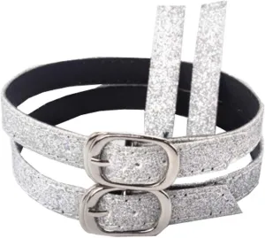 Handy Stretchy Shoe Straps for Hold Loose High Heeled Shoes Wedges Flats, Detachable Shoe Strings Replacement Accessories,A3