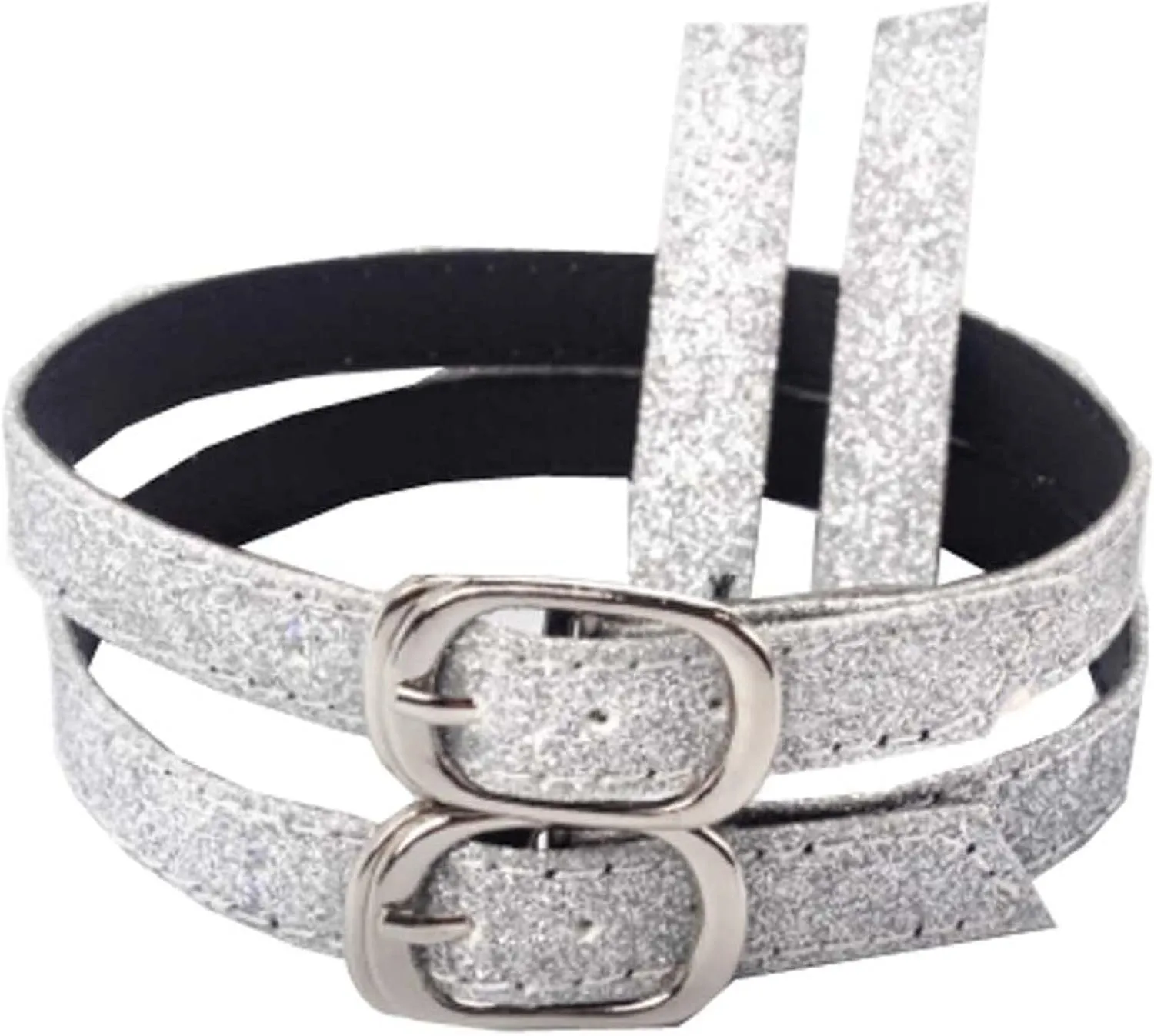 Handy Stretchy Shoe Straps for Hold Loose High Heeled Shoes Wedges Flats, Detachable Shoe Strings Replacement Accessories,A3