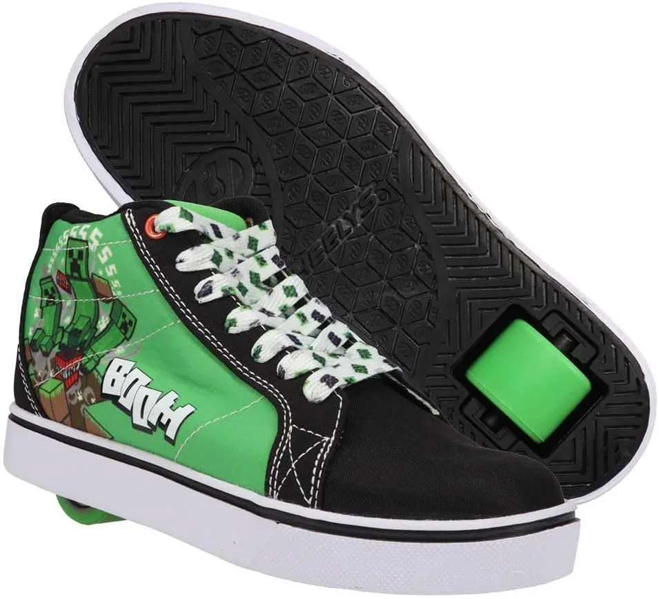 HEELYS Racer 20 Mid Minecraft (Little Kid/Big Kid/Adult)