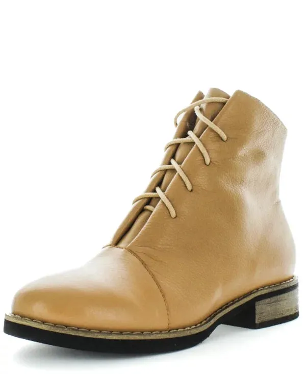 HENDALL LEATHER BOOT || TAN