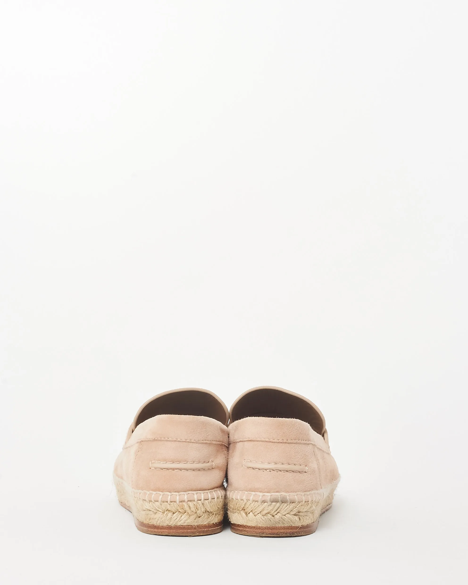 Hermès Beige Suede Tip Espadrilles - 38