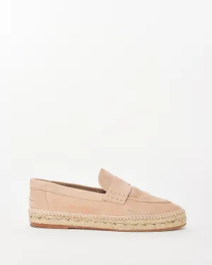 Hermès Beige Suede Tip Espadrilles - 38