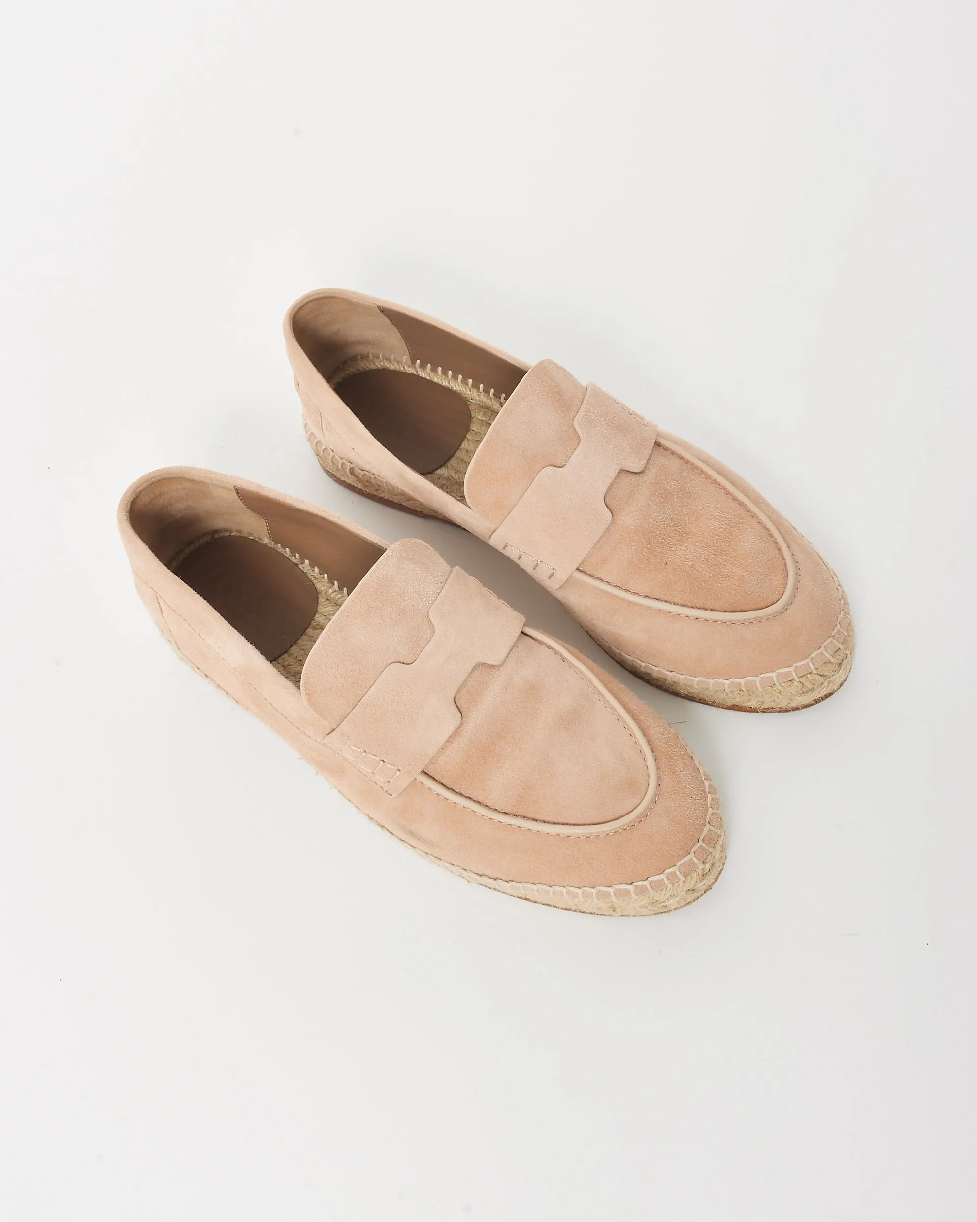 Hermès Beige Suede Tip Espadrilles - 38