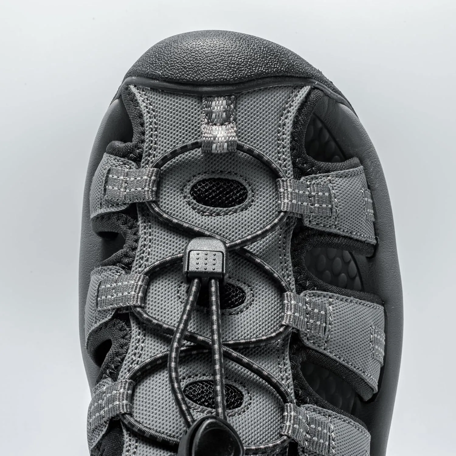 i78 Mens Athletic Hiking Sandals Closed Toe Outdoor Sport Sandals for Trail Beach Walking Waterproof Lightweight Casual