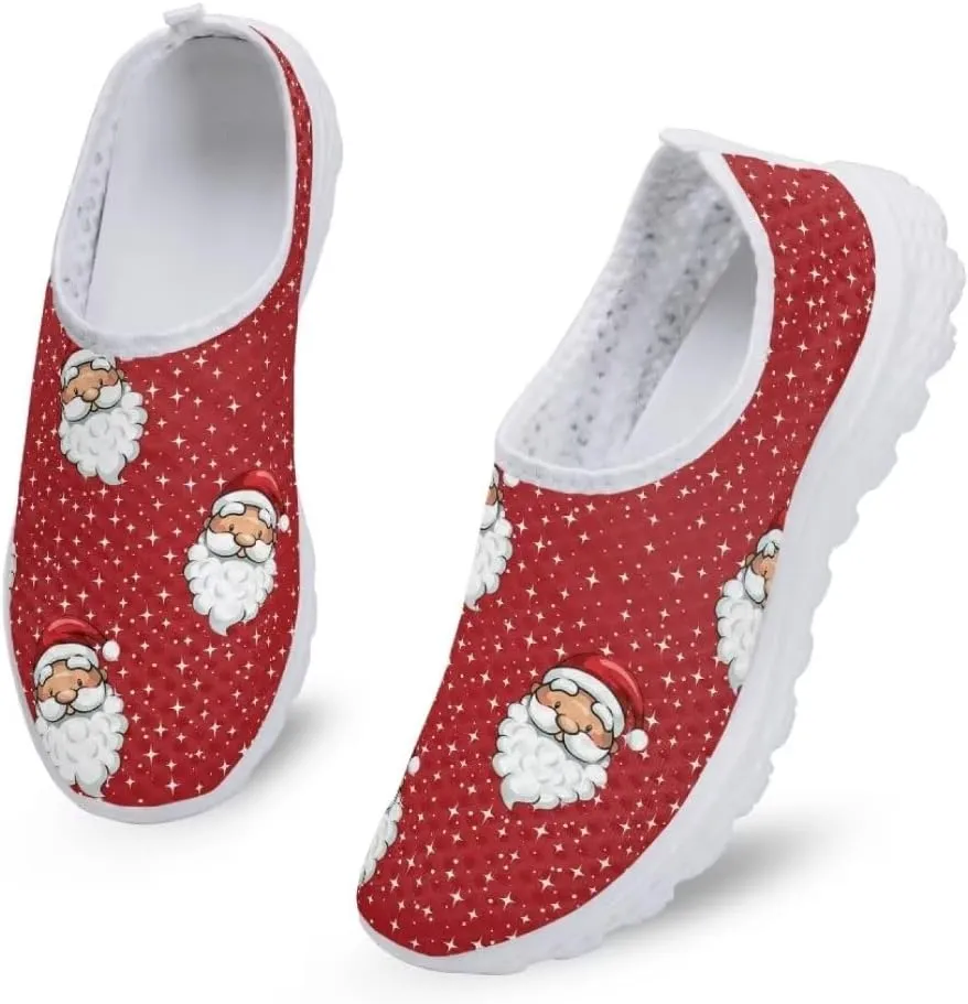 Jeiento Halloween Shoes for Women Men Halloween Party Walking Running Sneaker Shoes Slip-On Breathable Mesh Workout Fashion Shoes