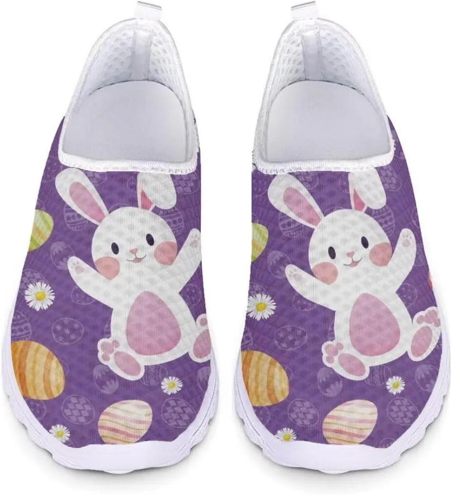 Jeiento Halloween Shoes for Women Men Halloween Party Walking Running Sneaker Shoes Slip-On Breathable Mesh Workout Fashion Shoes