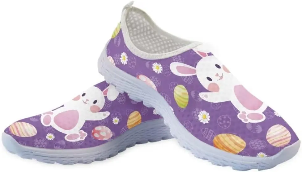 Jeiento Halloween Shoes for Women Men Halloween Party Walking Running Sneaker Shoes Slip-On Breathable Mesh Workout Fashion Shoes