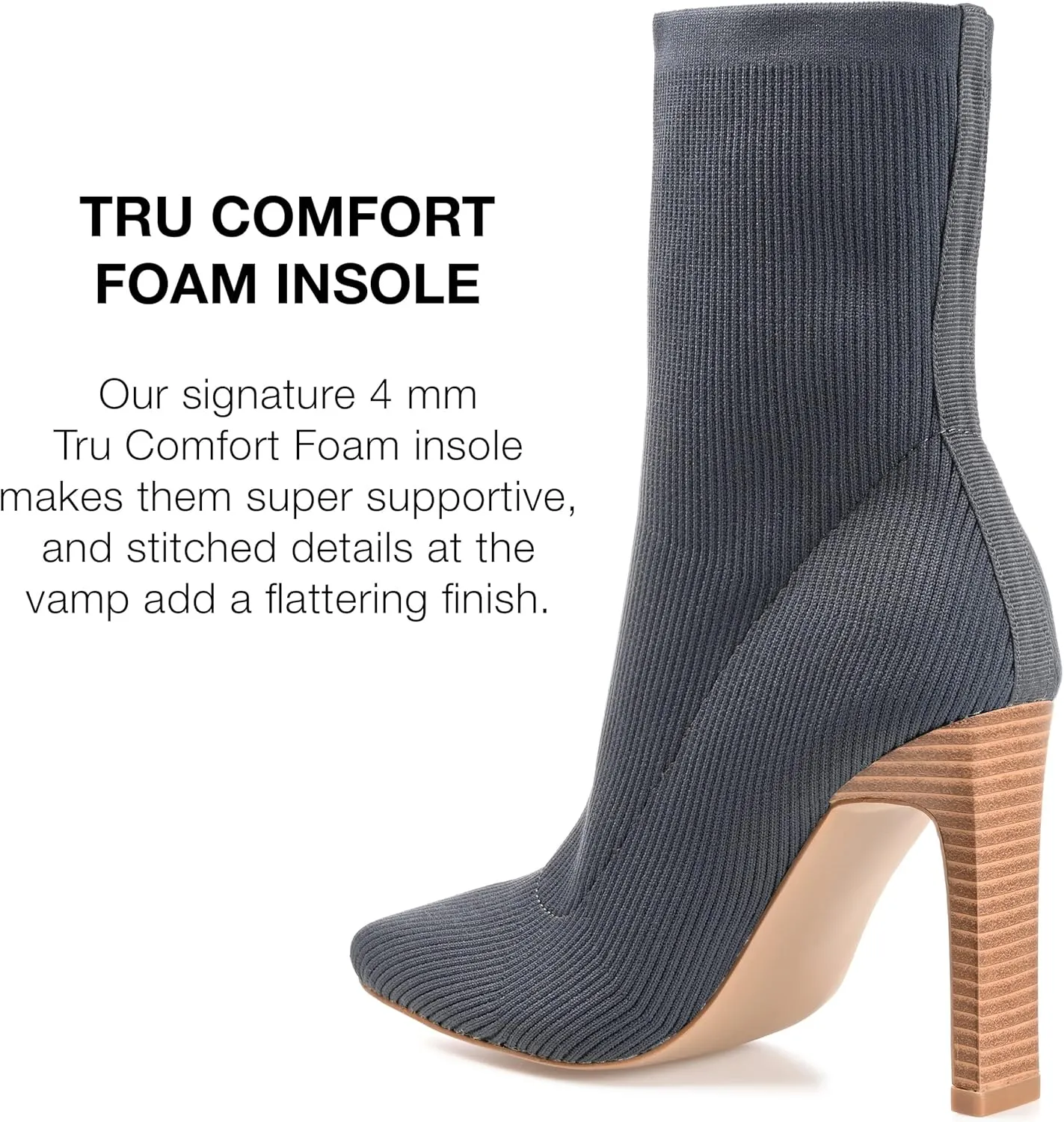 Journee Collection Women's Elissa Ankle Boots and Booties