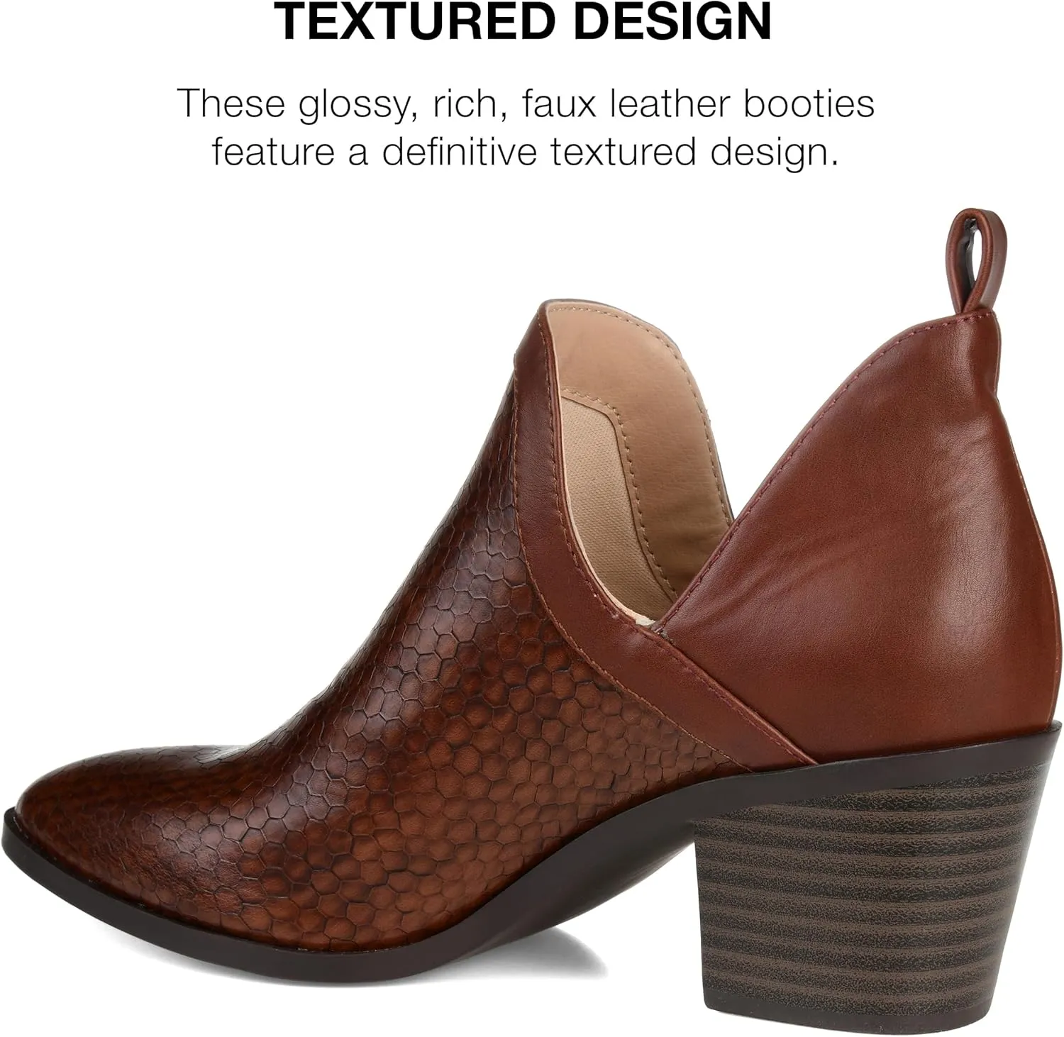 Journee Collection Women's Terri Ankle Boots and Booties
