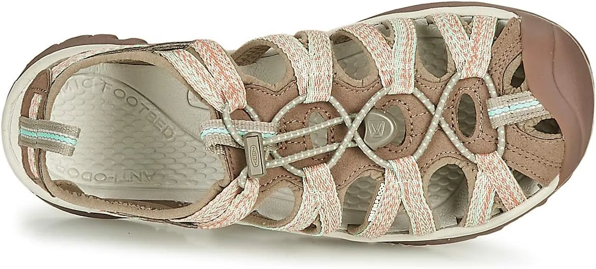 KEEN Women's Whisper Closed Toe Durable Comfortable Easy On Washable Adventure Sandals