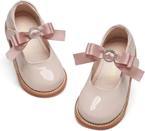 Kiderence Toddler Little Girl Mary Jane Dress Shoes School Oxford for Girls Flats