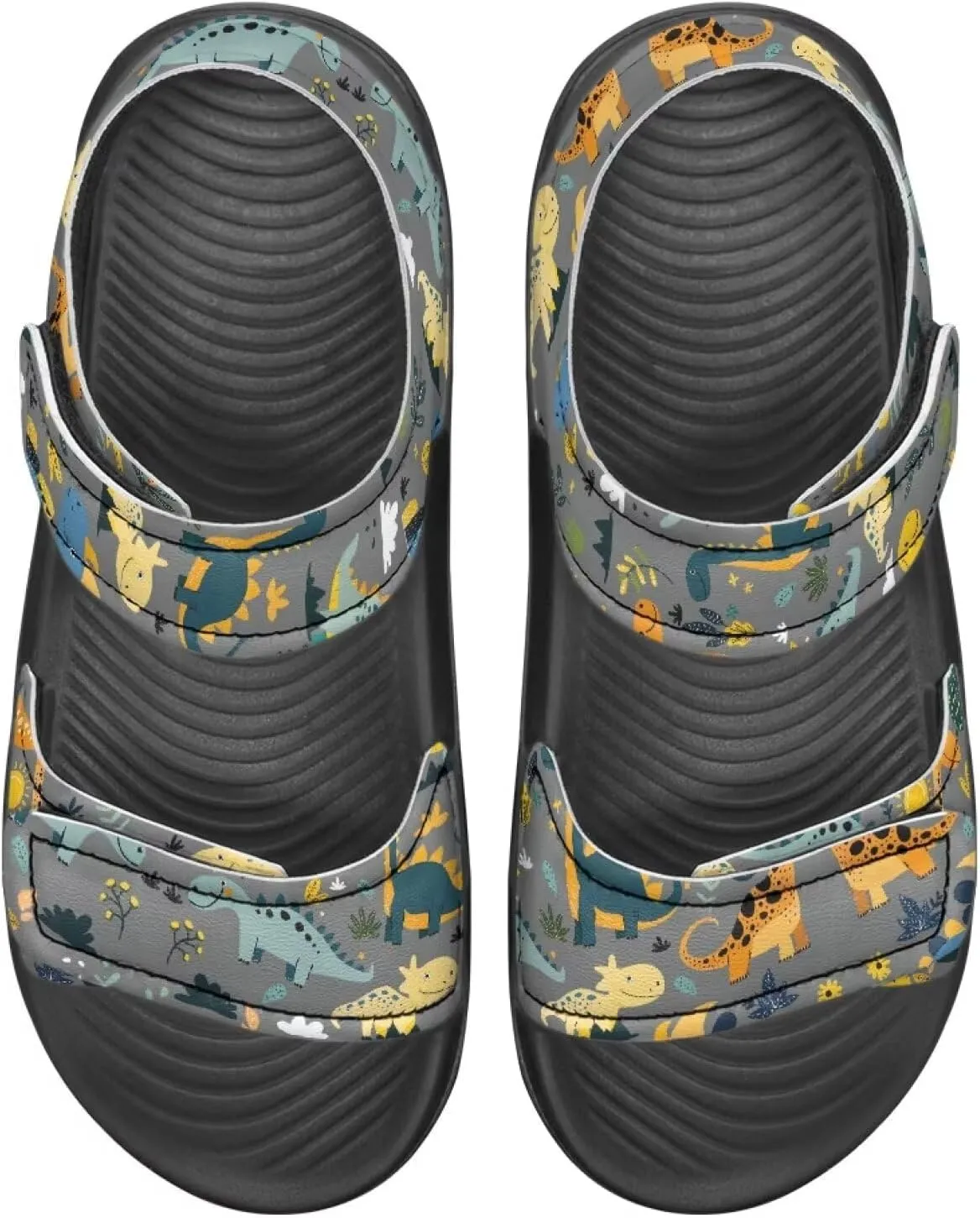 Kids Sandals Summer Non-slip Open Toe Slippers Double Buckle Toddler Two Strapped Teens Casual Athletic Summer Shoe