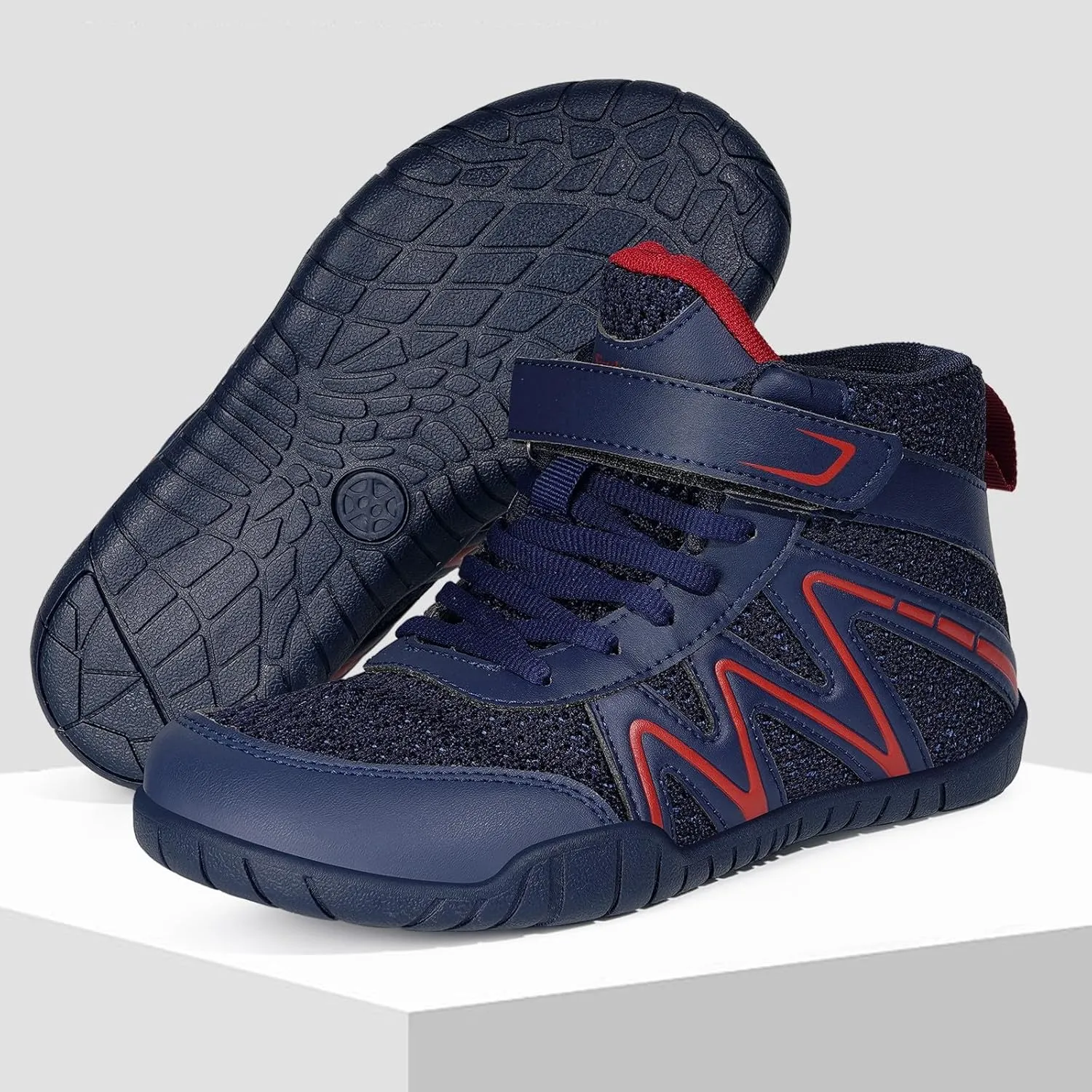 Kids Wrestling Shoes Boys Girls Boxing Shoes Zero Drop Sole Minimalist Sneakers