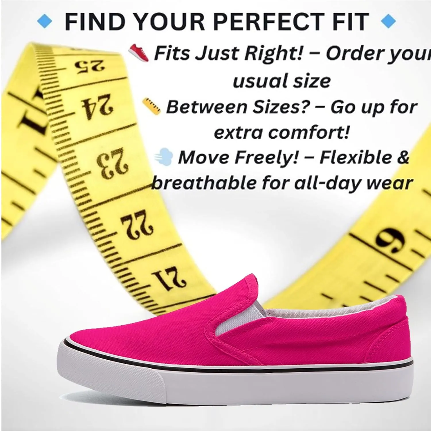 Low-Top Slip Ons Women's Fashion Sneakers Casual Canvas Sneakers for Women Comfortable Flats Breathable Padded Insole Slip on Sneakers Women Low Slip on Shoes