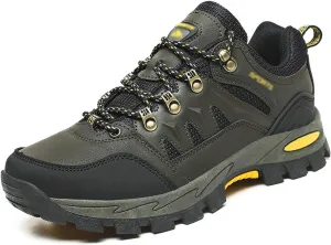 Men's Hiking Shoes, Ladies Hiking Shoes, Couple Shoes of The Same Style for Men and Women, Low Top, Outdoor, Size 36-48 (Color : Army Green, Size : 9.5)