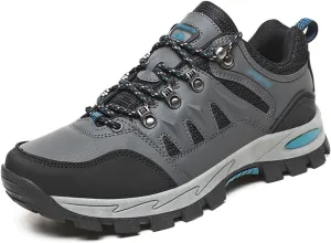 Men's Hiking Shoes, Ladies Hiking Shoes, Couple Shoes of The Same Style for Men and Women, Low Top, Outdoor, Size 36-48 (Color : Gris, Size : 9)
