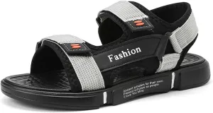 Men's Sport Sandals with Adjustable Double Straps - Breathable Open Toe Lightweight Non-Slip Summer Beach Sandals for Outdoor Casual Hiking & Water Athletics