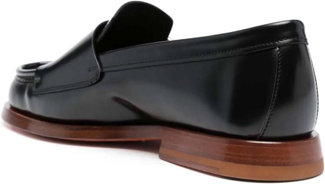 Milooey shoes Women's Round Toe Buckle Style Loafers Chunky Low Heels Slip On Dressy Daily Business Party Formal Shoes Size 4-16 US