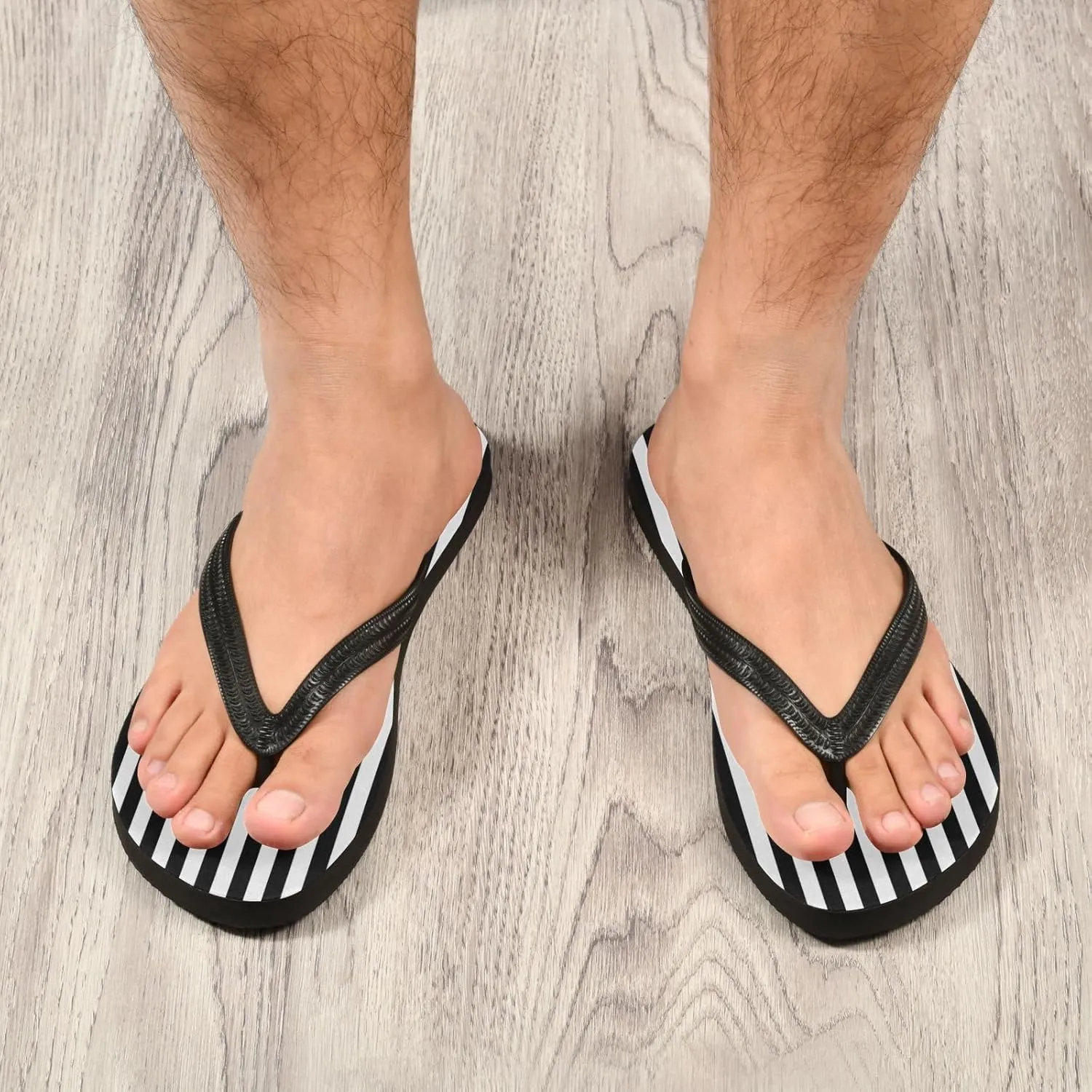 MNSRUU EVA Rubber Flip Flops for Men & Women,Unisex Sandals Soft Cushion Footbed Comfort flip-flops