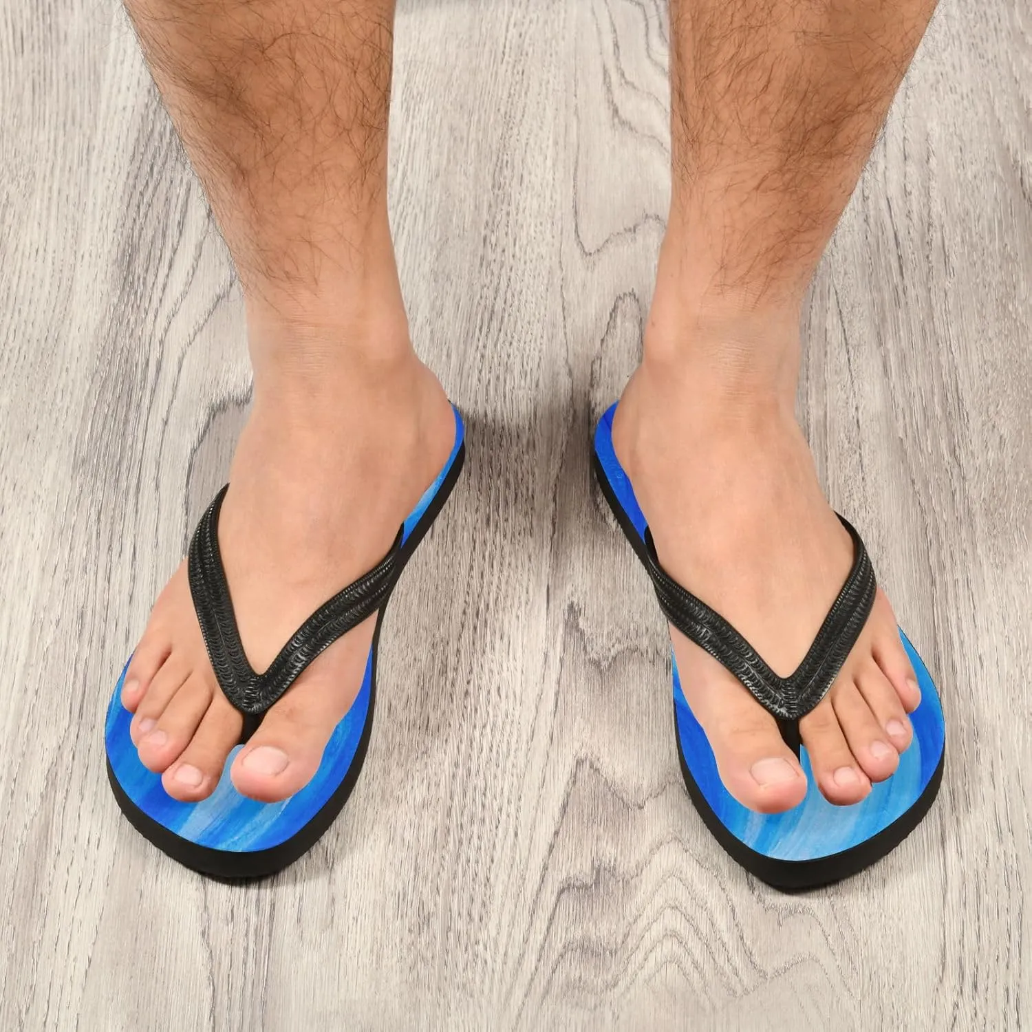 MNSRUU EVA Rubber Flip Flops for Men & Women,Unisex Sandals Soft Cushion Footbed Comfort flip-flops