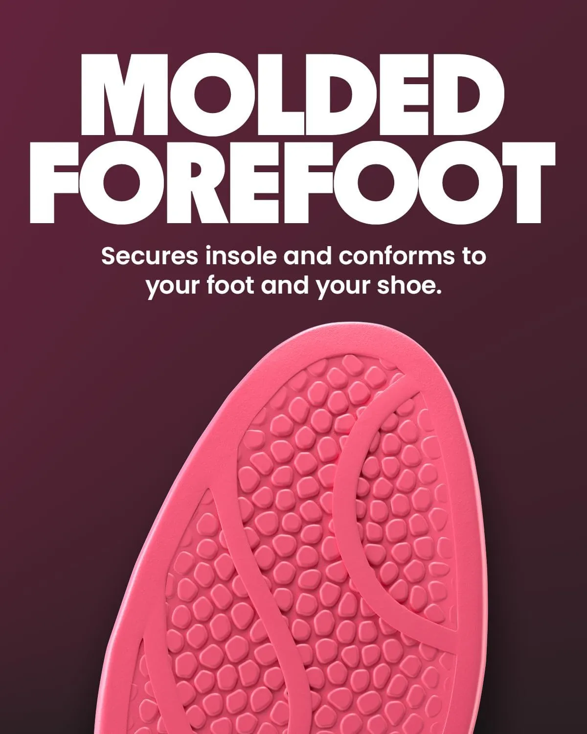 MOVE Baseline - All-Purpose Insoles - Sock Liner - Ultra Thin Shock Absorption - Maximum Freedom of Movement and Energy Return for Cleats, Shoes, Running, Basketball, Baseball (M7-7.5/WM 8.5-9)