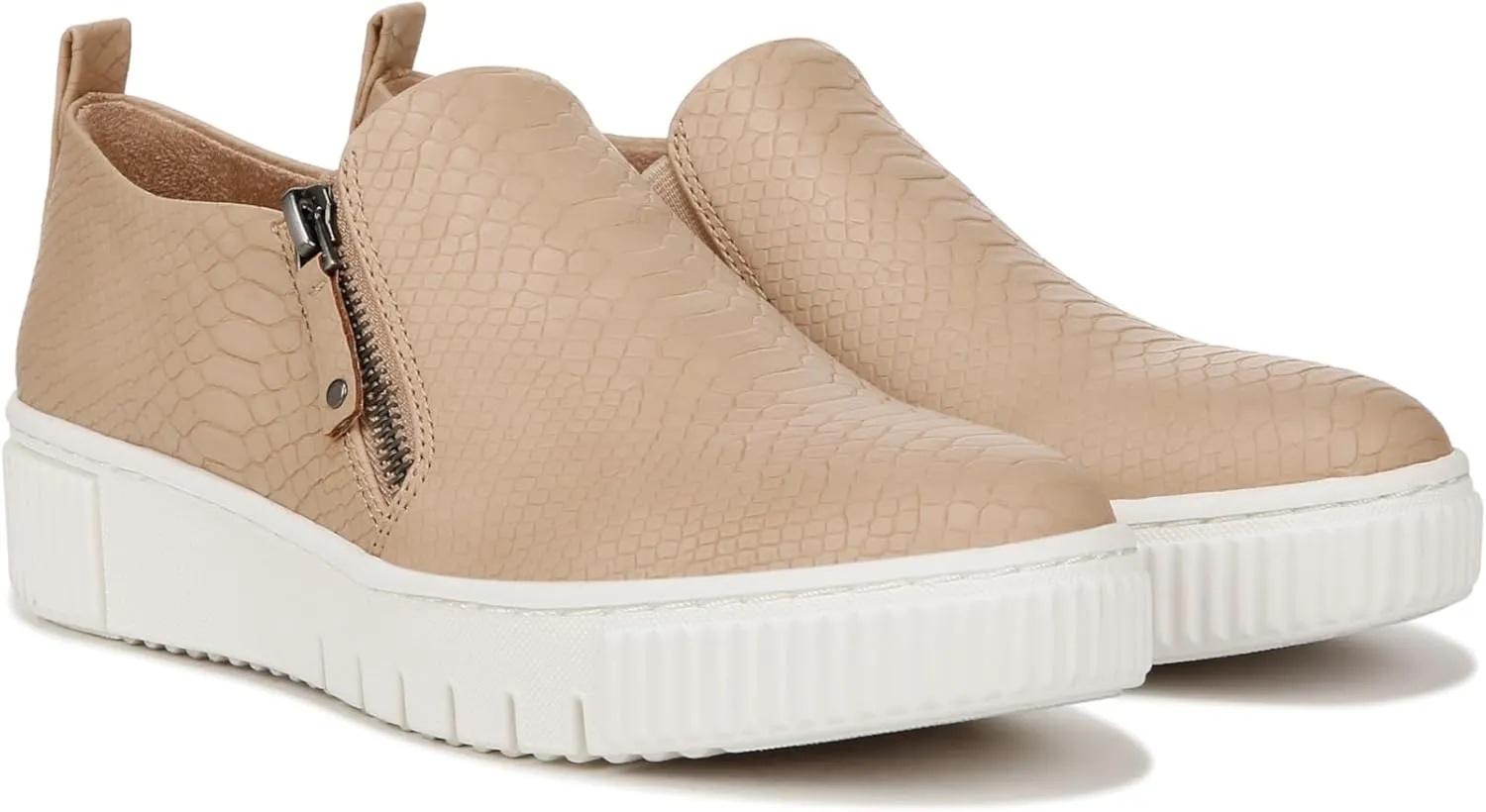 Naturalizer Soul Womens Turner Zipper Slip-On Sneakers