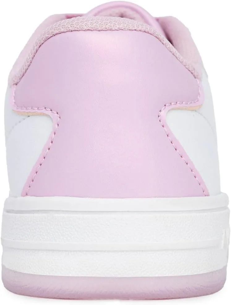 Nautica Girls Fashion Shoe - Lace-Up Low-Top Tennis Sneakers for Big Kids, Little Kids & Toddlers (Regular Heel/Platform Sole)