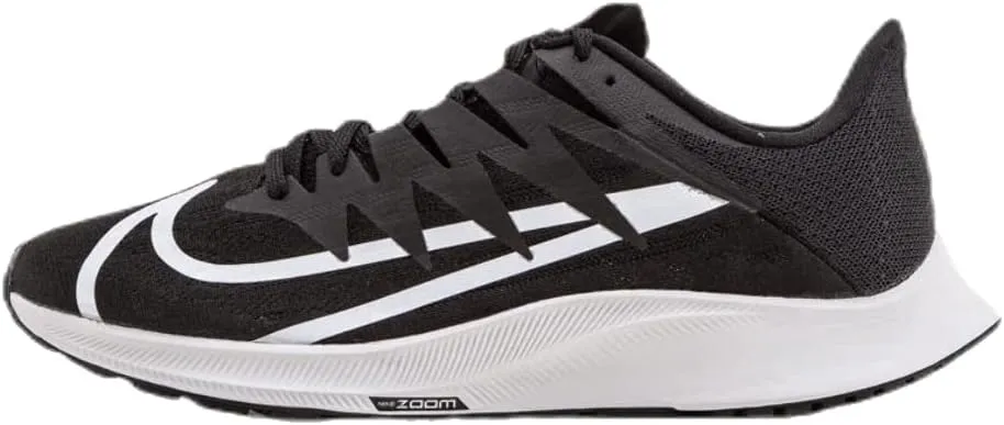Nike Womens Air Zoom Rival Fly Running Shoes Black/White Grey Size 10