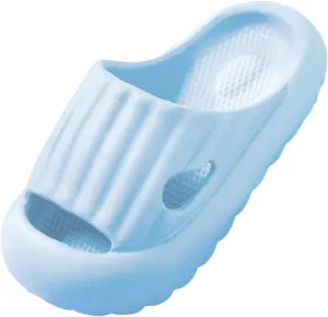 PATPAT Girls Boys Slides Sandals Bathroom Shower Slides Sandal Slip on Summer Beach Pool Pillow Slippers